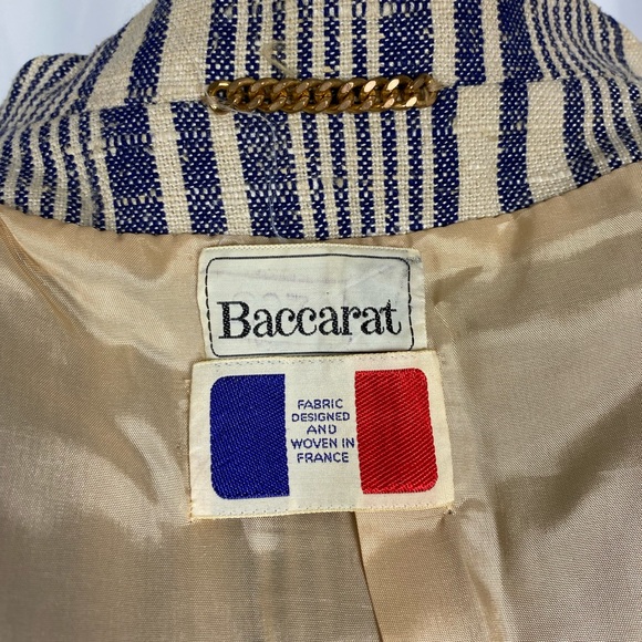 Vintage 70’s Linen Suit by Baccarat Fabric Woven in France. - Picture 9 of 14